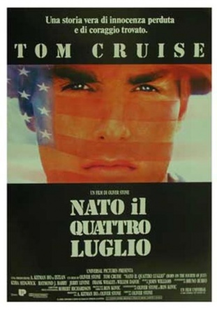 Locandina italiana Nato il quattro luglio 